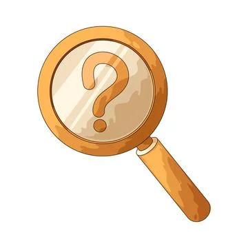 Search question illustration 스톡 일러스트