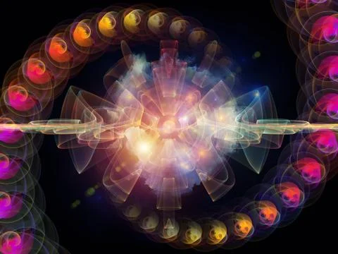 In Search of Radial Oscillation Stock Illustration