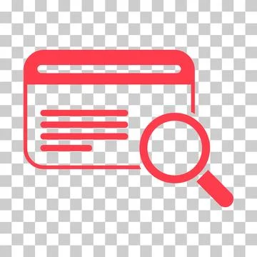 Search result icon, research data report sign, control analysis symbol vector Stock Illustration
