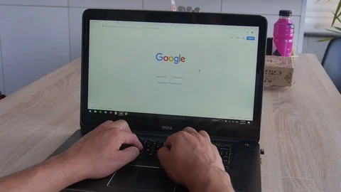 Search for Security of Sao Paulo on Google - Hand Held Stock Footage 119336879