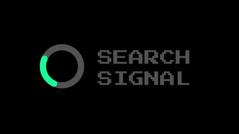 Search Signal Loading Screen Animation Icon Stock Footage 337390770