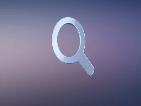 Search Silver 3d Icon Stock Footage 69780985