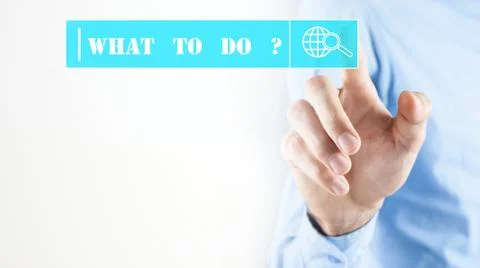 Search for solutions on the Internet Stock Photos