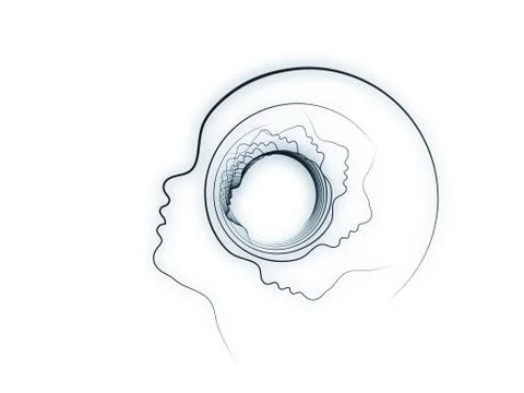 In Search of Soul Geometry Stock Illustration