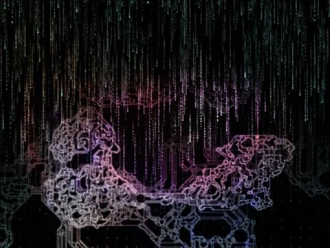 In Search of Space Division Illustrazione stock