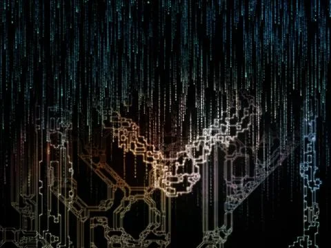 In Search of Space Division Illustrazione stock