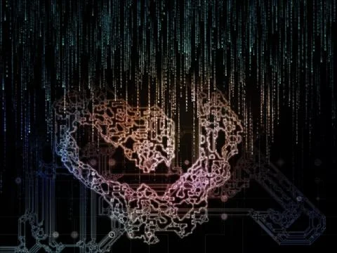 In Search of Space Division Illustrazione stock