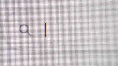 Search string on white background close-up Stock Footage 121470609