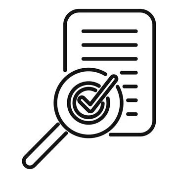 Search task shedule icon outline vector. Person calendar Stock Illustration