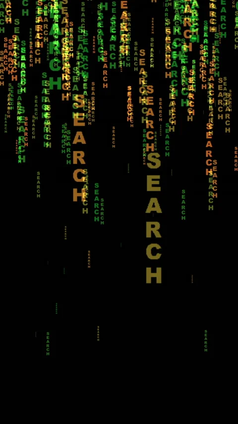 Search text  concept vertical video Stock Footage 223407477