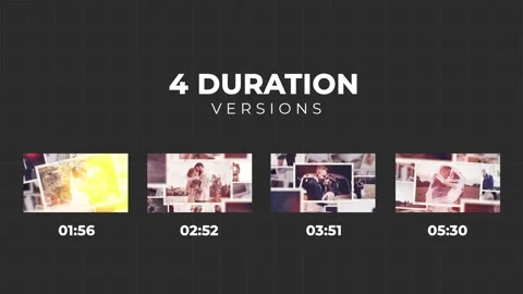In Search of Time Slideshow Stockmateriaal After Effects