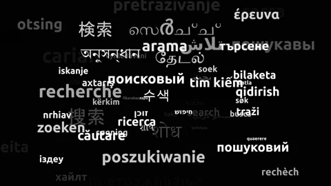 Search Translated in 62 Worldwide Languages Endless Looping 3d Zooming Wordcl Stock Footage 145214174