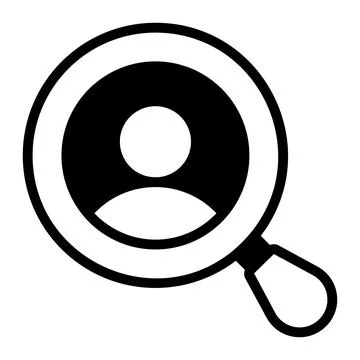 Search user Icon. User interface Vector Illustration, As a Simple Vector Si.. Stock Illustration