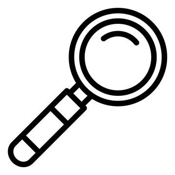 Search Vector Icon Design Illustration Stock Illustration