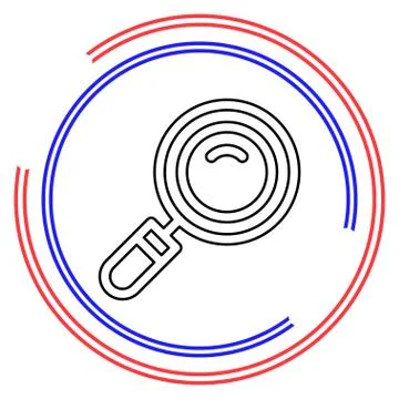 Search vector icon Stock Illustration