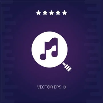 Search vector icon Stock Illustration
