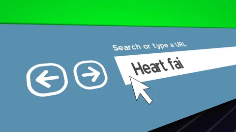 Search the web for Heart Failure Symptoms and causes Stock Footage 318318917