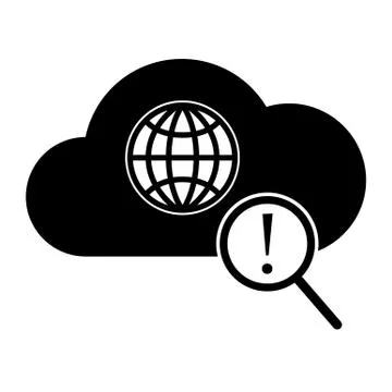 Search web icon Illustrazione stock