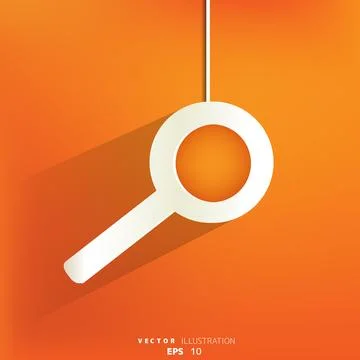 Search web icon,flat design イラスト素材