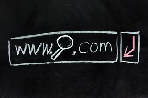 Search web site Fotos de archivo