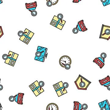 Search web website internet seamless pattern vector Illustrazione stock