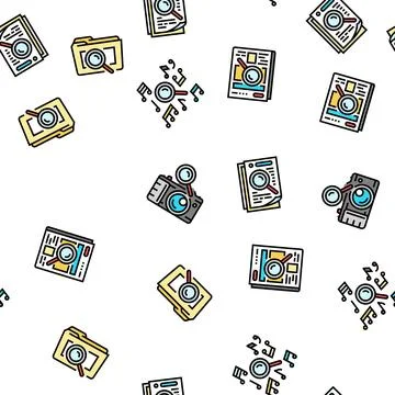 Search web website internet seamless pattern vector イラスト素材
