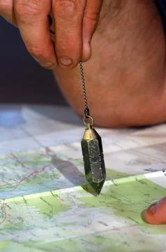 Searches on a chart Foto stock