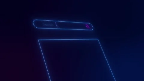 Searching AI Regulation on the Internet, Computer. Digital Screen Stock Footage 292954216