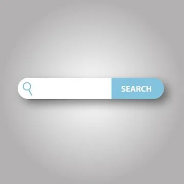 Searching Bar Interface Stock Illustration