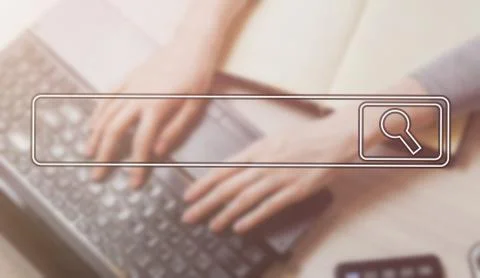 Searching Browsing Internet Data Information Networking Concept soft focus Stock Photos