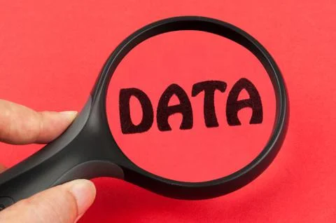 Searching in data Stock Illustration