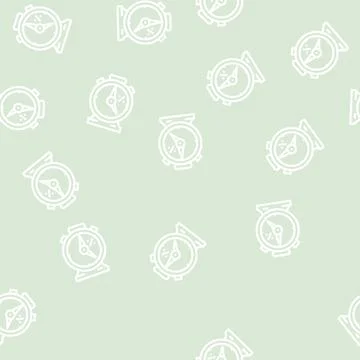 Searching for discounts line vector seamless pattern Stock Illustration
