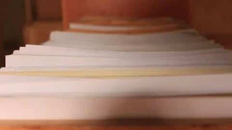 Searching document information in the database catalog file system in library 스톡 동영상 49642754