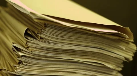 Searching documents Stock Footage 51969974