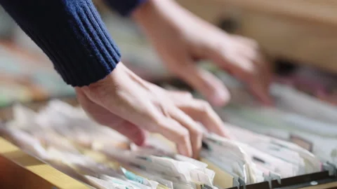 Searching for documents Stock Footage 160062331