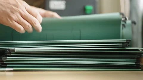 Searching for documents Stock Footage 160062342