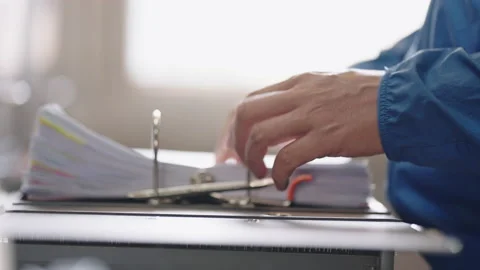 Searching for documents Stock-Footage 161605654