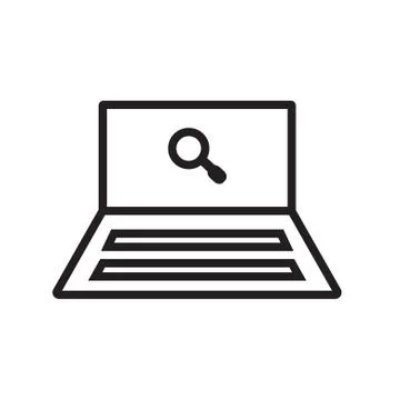 Searching ecommerce Stock Illustration