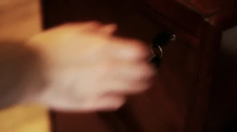 Searching File Cabinet Stock Footage 10898185