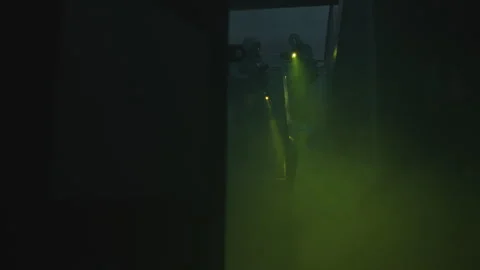 Searching with Flashlight searching for something Stock Footage 259767381