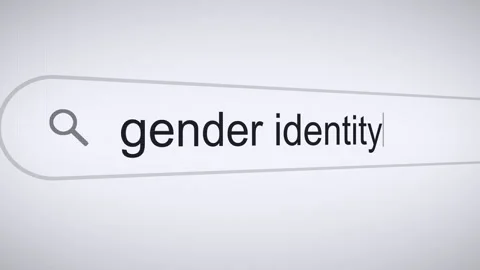 Searching Gender Identity on the Internet, Computer Screen Macro Stock Footage 292768456