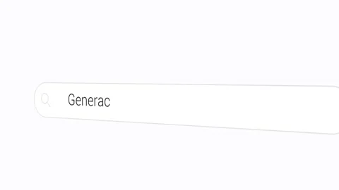 Searching Generac on the Search Engine Stock Footage 258540547