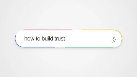 Searching How To Build Trust On Computer Browser Stock Footage 338395314