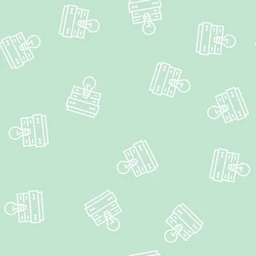 Searching idea line seamless pattern Stockillustratie