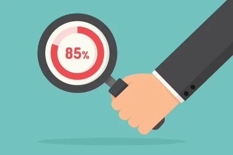 Searching Illustrazione stock