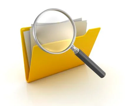 Searching Stock Illustration