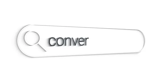 Searching for information about conversion file in the Internet browser. Typing Stock Footage 151543897