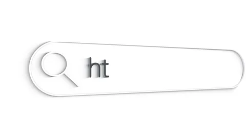 Searching for information about http in the Internet browser. Typing in a search Stock Footage 151535213