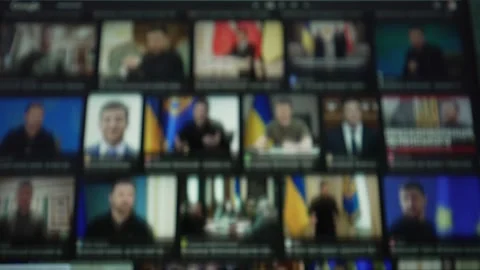 Searching for information on the Internet Stock Footage 311114260