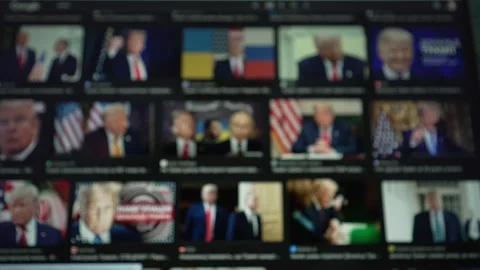 Searching for information on the Internet Stock Footage 311114351